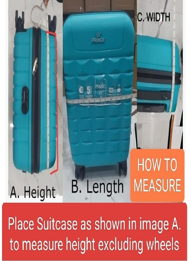 Fambal 28" Zippered PVC Transparent Suitcase Covers Protectors, Waterproof Dustproof Trolley Luggage Suitcase Size Large Check-in Bag (Pack of 1) (68x46x33cms) - Image 4
